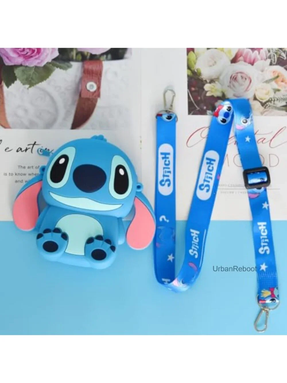 Silicone Crossbody Bag Adjustable Strap Anime Coin Purse Mini Kawaii Gifts